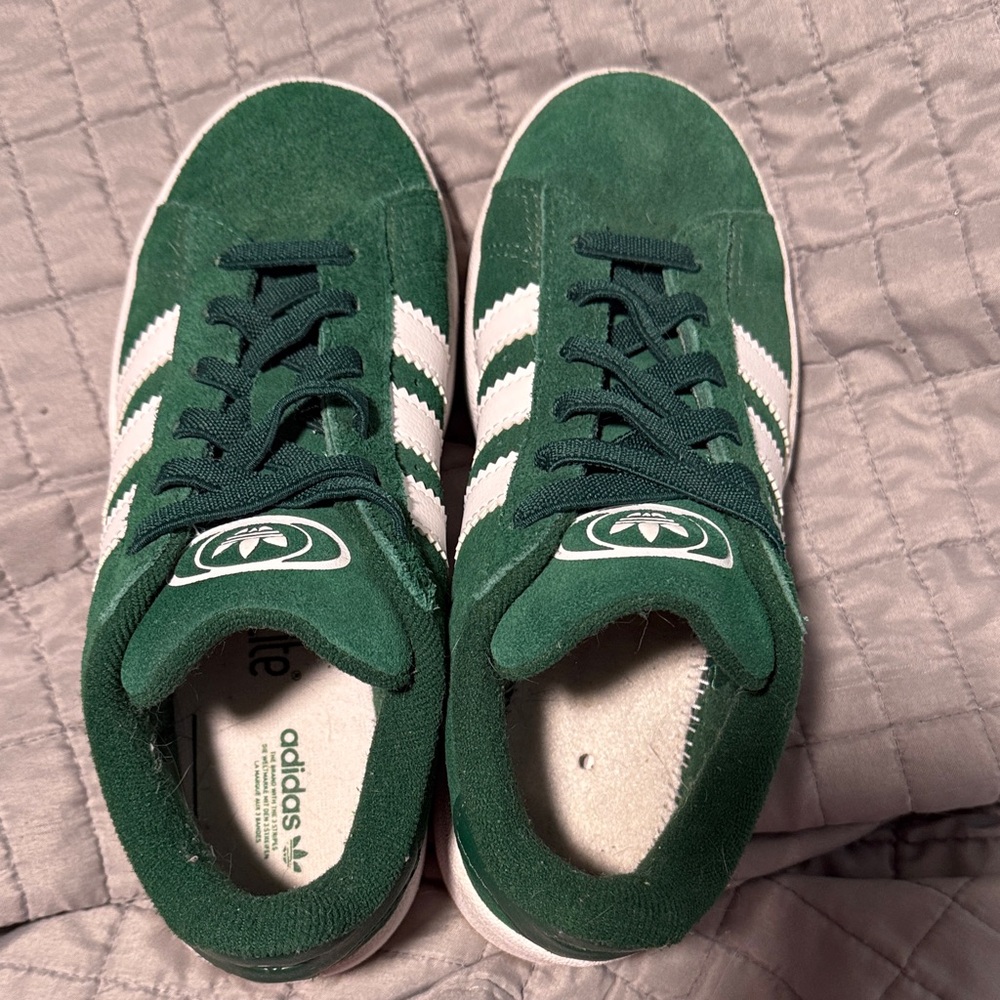Adidas Campus Kids Forest Green Sneakers